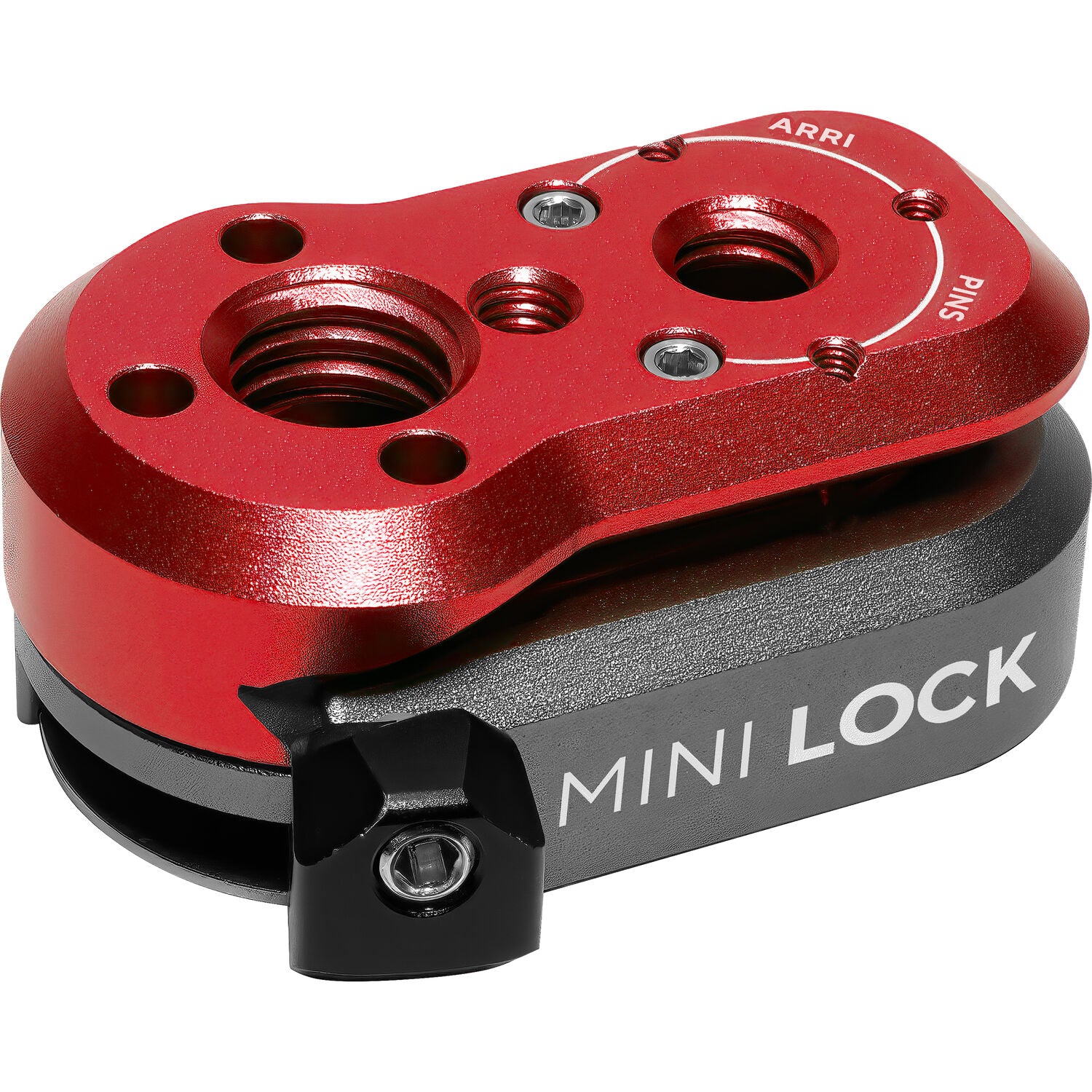 Kondor Blue Mini Lock Quick Release Plates for Professional Camera Workflows (Cardinal Red)