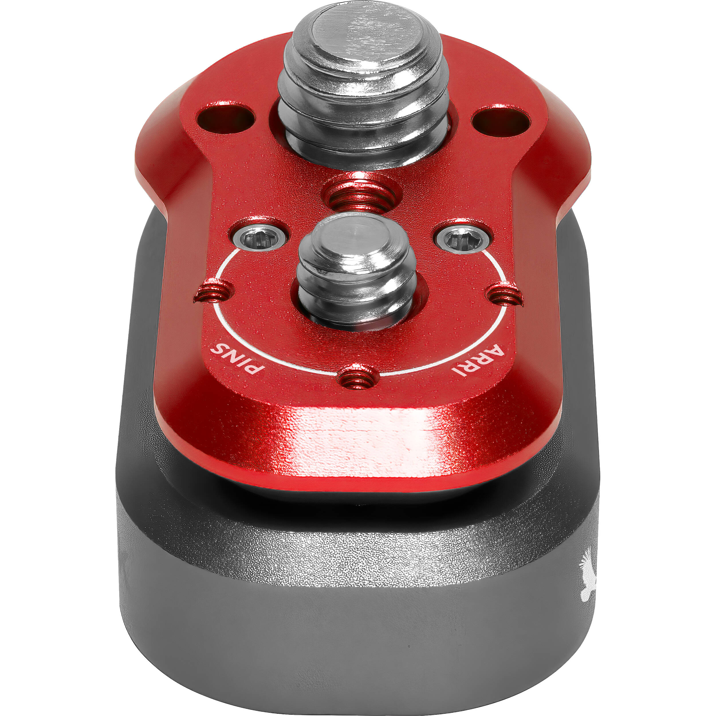 Kondor Blue Mini Lock Quick Release Plates for Professional Camera Workflows (Cardinal Red)