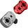 Kondor Blue Mini Lock Quick Release Plates for Professional Camera Workflows (Cardinal Red)