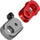 Kondor Blue Mini Lock Quick Release Plates for Professional Camera Workflows (Cardinal Red)