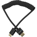 Kondor Blue Coiled Mini HDMI to Full HDMI (12-24") - Black