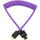 Kondor Blue Gerald Undone MK2 Câble mini HDMI vers HDMI complet 30,5 - 61 cm enroulé (violet)
