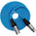 Kondor Blue Câble audio XLR mâle vers XLR femelle pour un son équilibré professionnel (10 pieds)