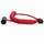 Kondor Blue 12-24" Coiled Low Profile Right Angle XLR Cable (Cardinal Red)