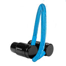 Kondor Blue 8” Straight Low Profile Right Angle XLR Cable (Kondor Blue)