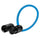 Kondor Blue 8” Straight Low Profile Right Angle XLR Cable (Kondor Blue)