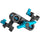Kondor Blue Cine Magic Arm avec pinces NATO (Raven Noir)