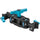 Kondor Blue Cine Magic Arm avec pinces NATO (Raven Noir)