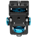 Kondor Blue Swivel Tilt Monitor Mount with Arri Pin (Pan/Tilt) (Raven Black)