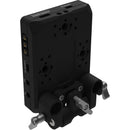 Kondor Blue Pro V-Mount Battery Plate with Swiveling Rod Block (Raven Black)