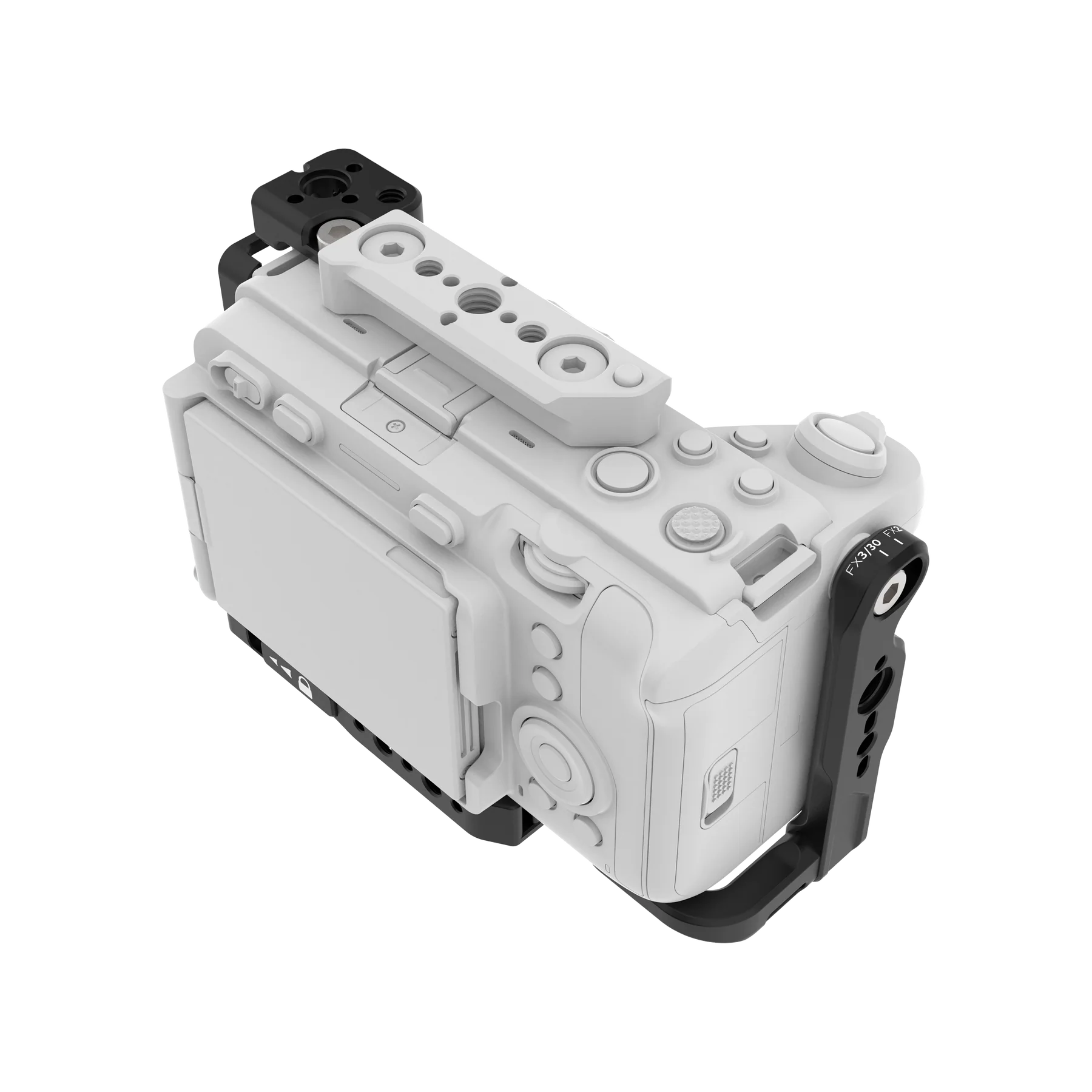 Kondor Blue Sony FX3 Cage Only (Raven Black)