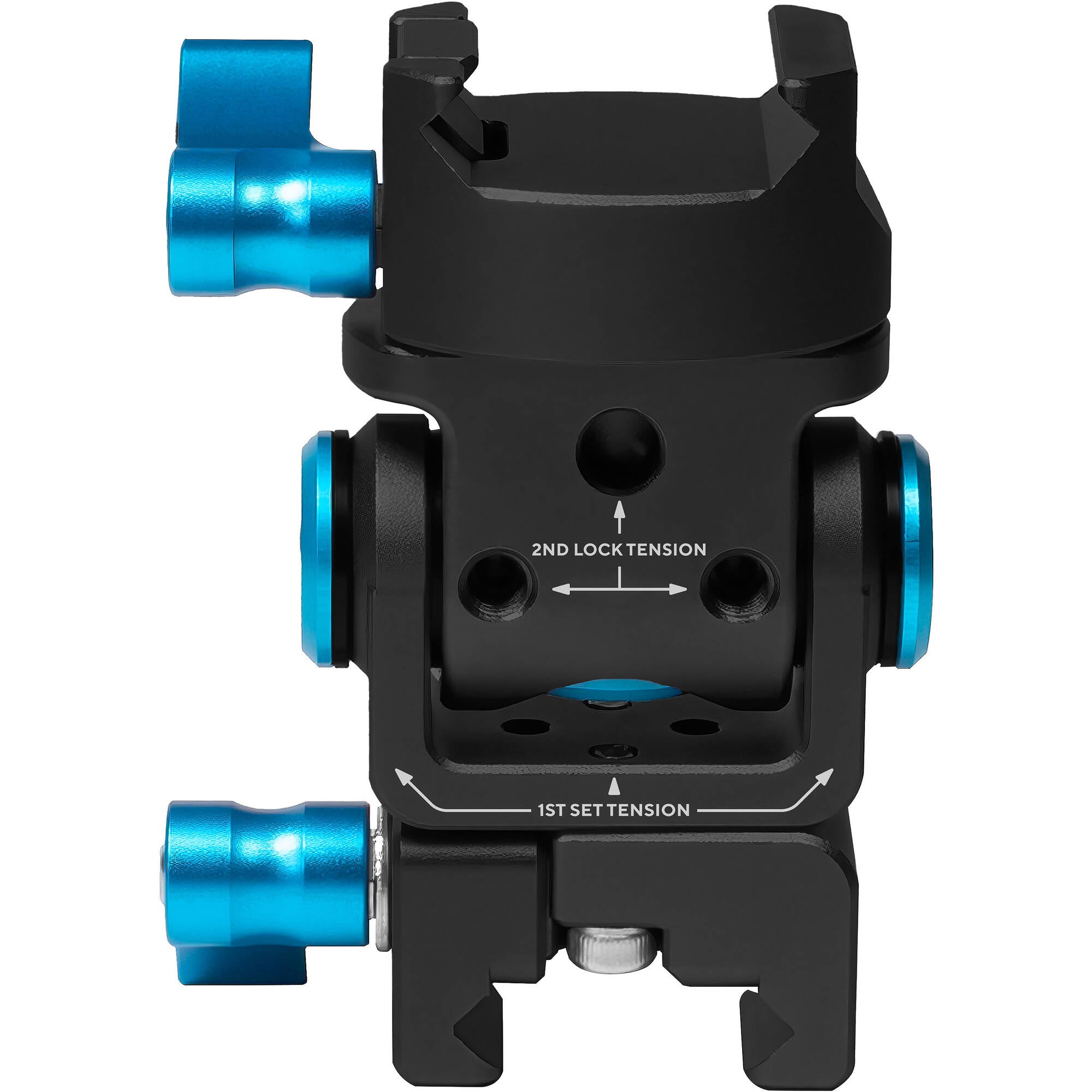 Kondor Blue NATO to NATO Swivel & Tilt Monitor Mount (Raven Black)