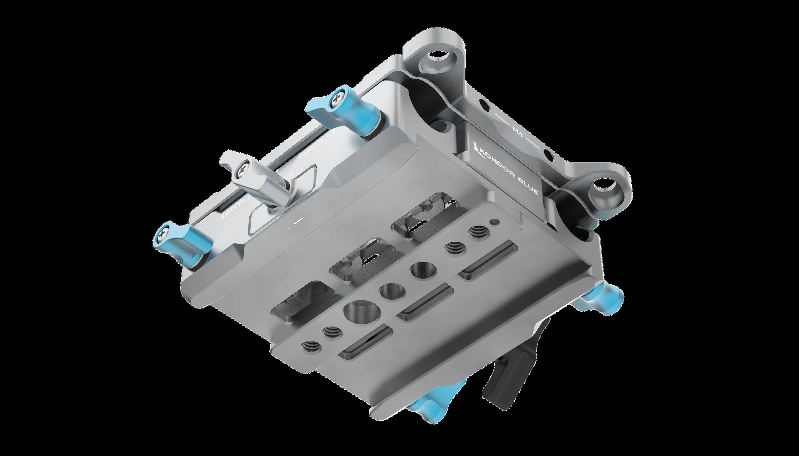 Kondor Blue URSA CINE LWS ARRI Bridge Plate (Raven Black)
