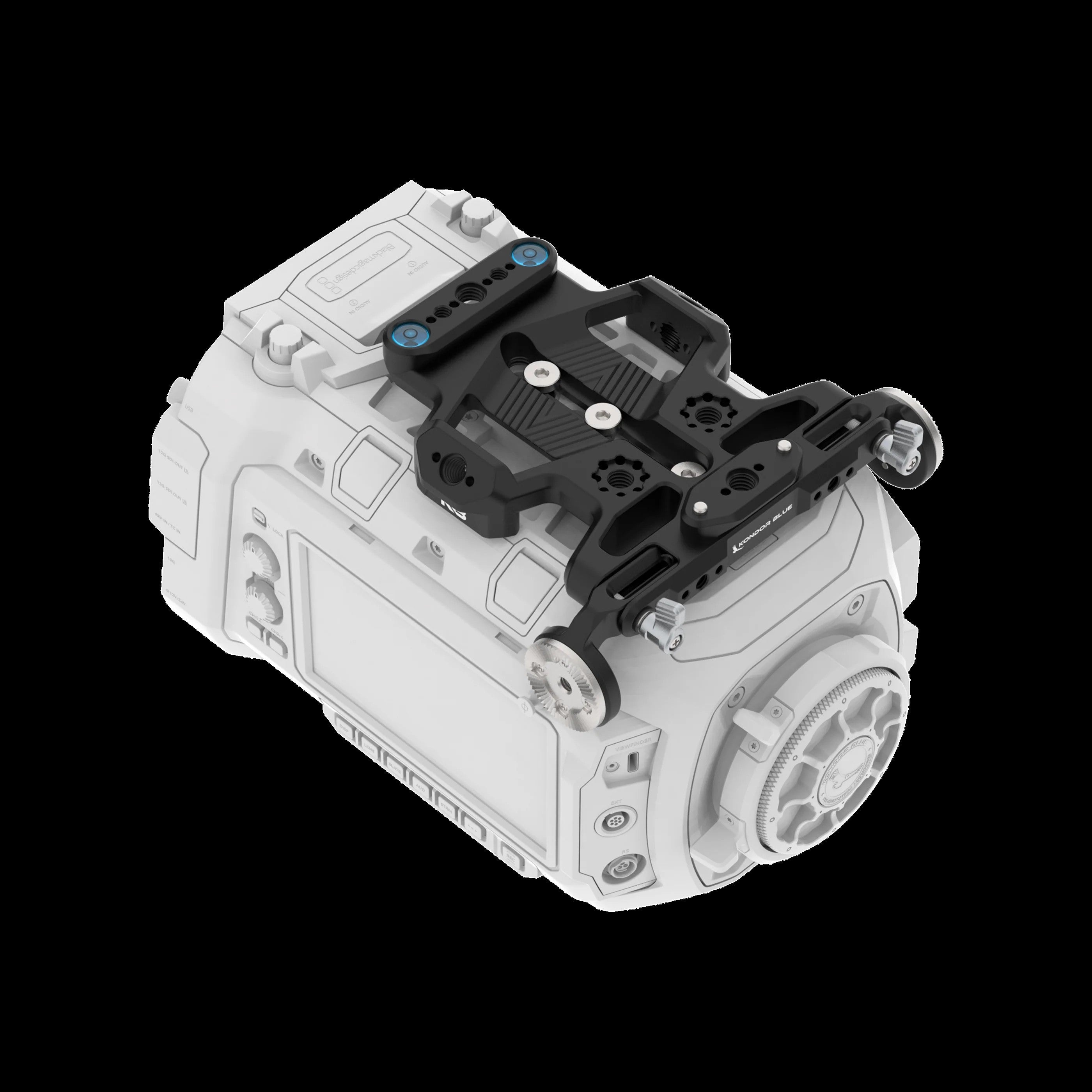 Kondor Blue Ursa Cine/Mini Cage Top Plate (Raven Black)
