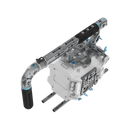 Kondor Blue Blackmagic URSA Mini Base Rig MKII (Space Gray)
