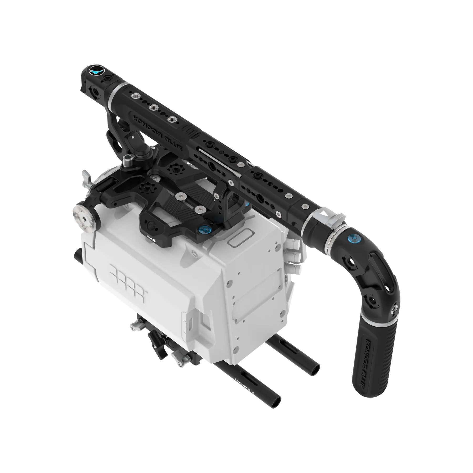 Kondor Blue Blackmagic URSA Mini Base Rig MKII (Raven Black)
