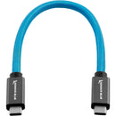 Câble haute vitesse Kondor Blue USB C vers USB C pour enregistrement SSD (8,5")