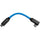 Kondor Blue USB C to USB C Cable for SSD Recording & Charging - 8K Data and Power Delivery (Right Angle) (6")(Kondor Blue)