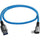 Kondor Blue USB A TO USB C RIGHT ANGLE HIGH SPEED DATA AND POWER CABLE 3A 60W 5G (2 FEET)