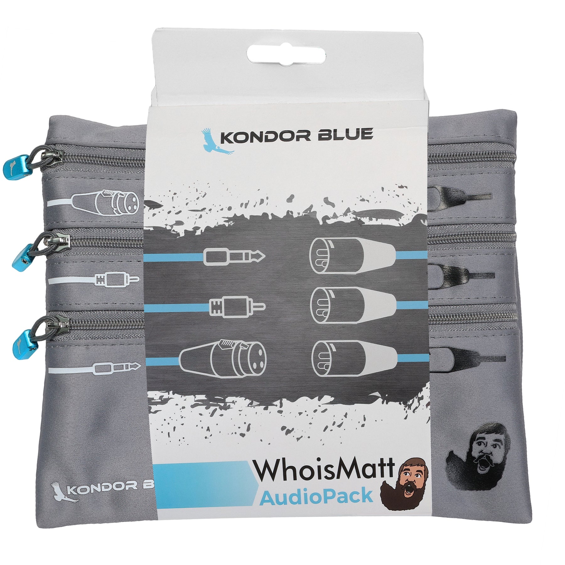 Kondor Blue WhoisMatt 6 FT 1/4 pouce vers XLR mâle