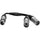 Kondor Blue Câble répartiteur audio en Y double XLR mâle vers XLR femelle (Raven Noir)