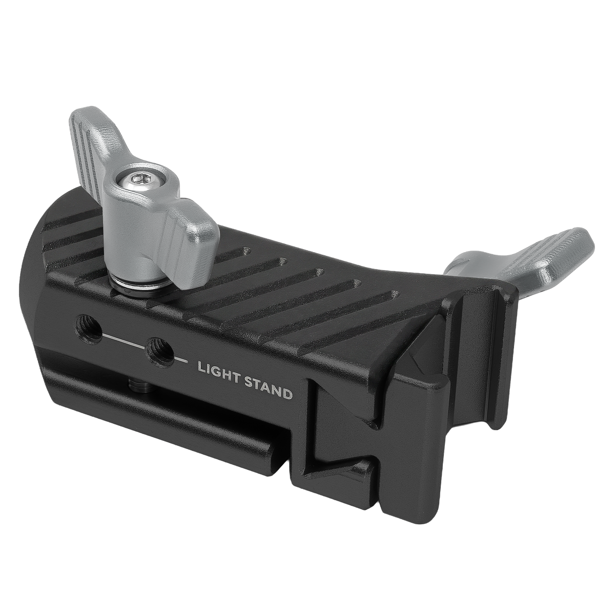 Kondor Blue Baby Pin 5/8" Récepteur à broche vers adaptateur de pince NATO pour supports d'éclairage et moniteurs (Raven Noir)
