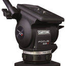 Cartoni Focus 22 Tripod System with 2-Stage Aluminum Legs, Mid-Level Spreader, and Bag