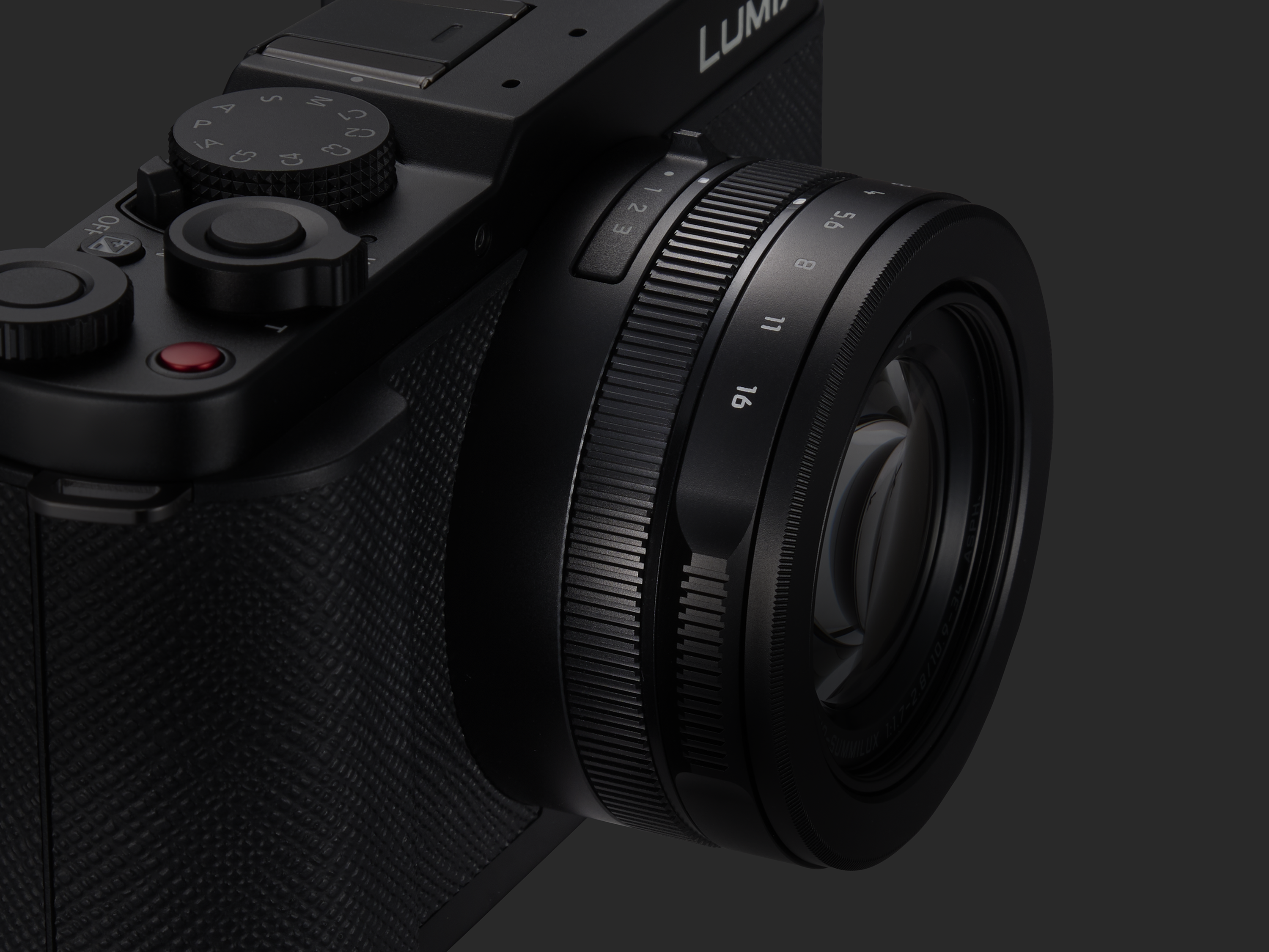 Panasonic Lumix L10 Digital Camera with  24-75mm F1.7-2.8 Leica Lens (Black)