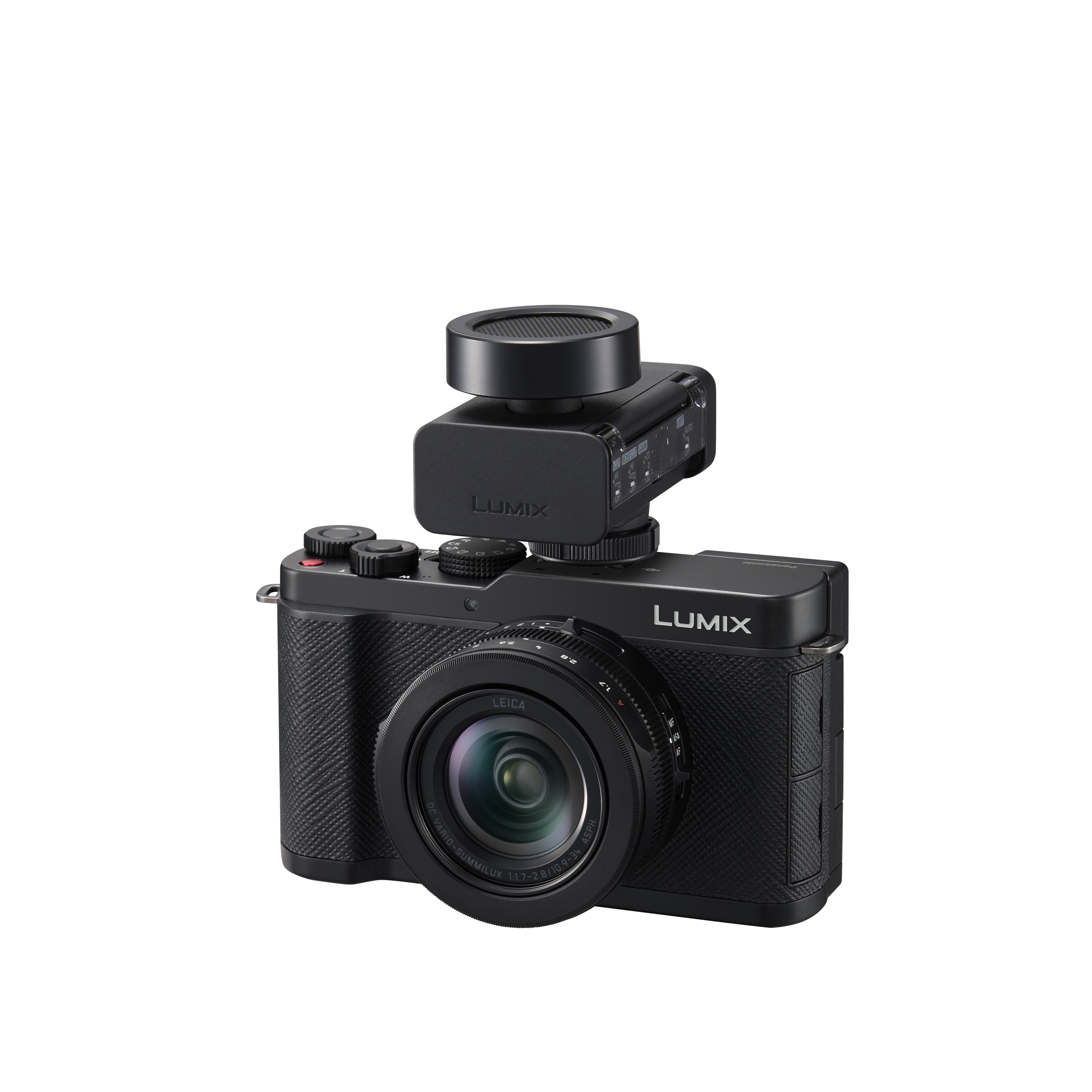 Panasonic Lumix L10 Digital Camera with  24-75mm F1.7-2.8 Leica Lens (Black)