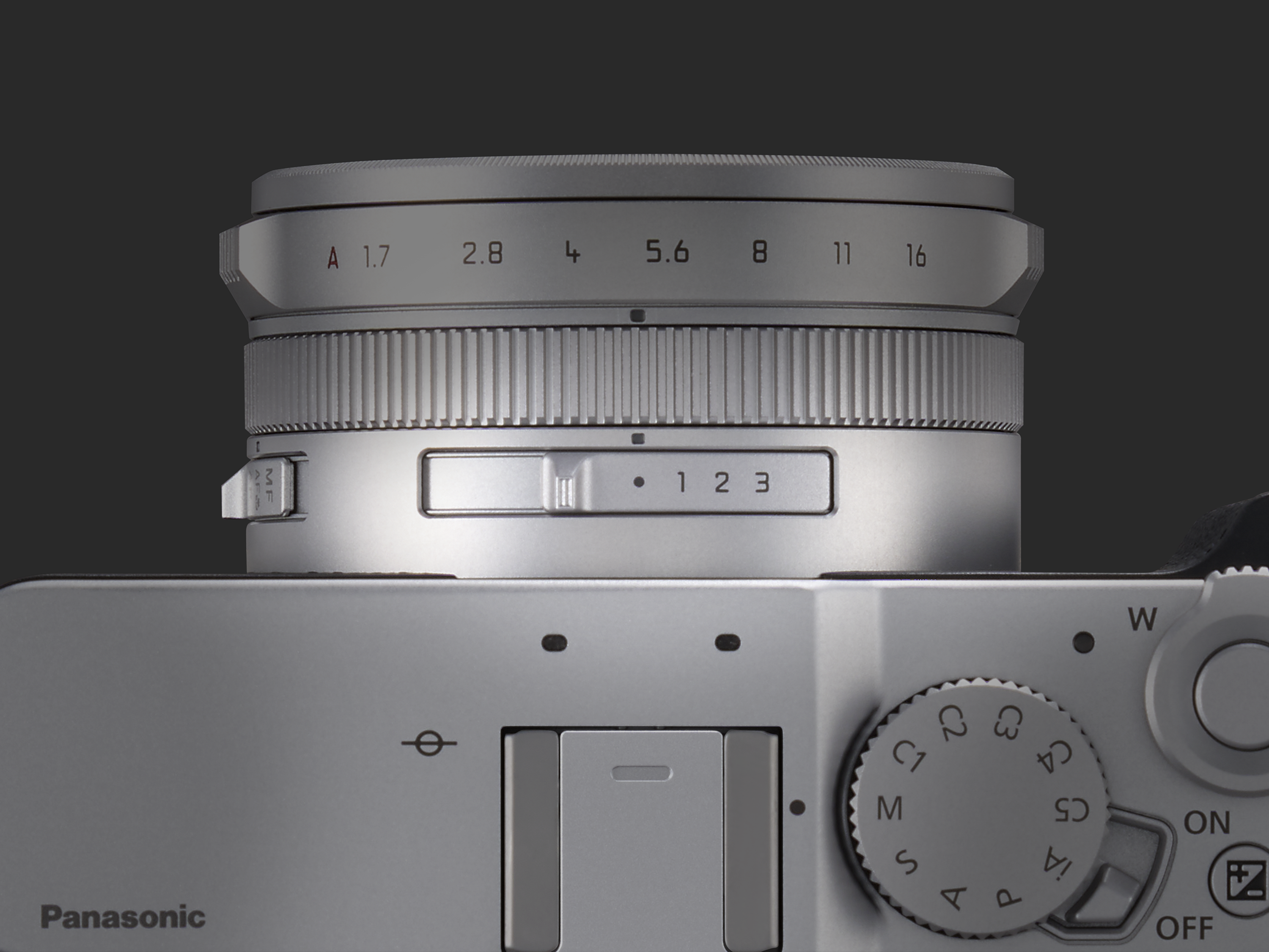 Panasonic Lumix L10 Digital Camera with  24-75mm F1.7-2.8 Leica Lens (Silver)
