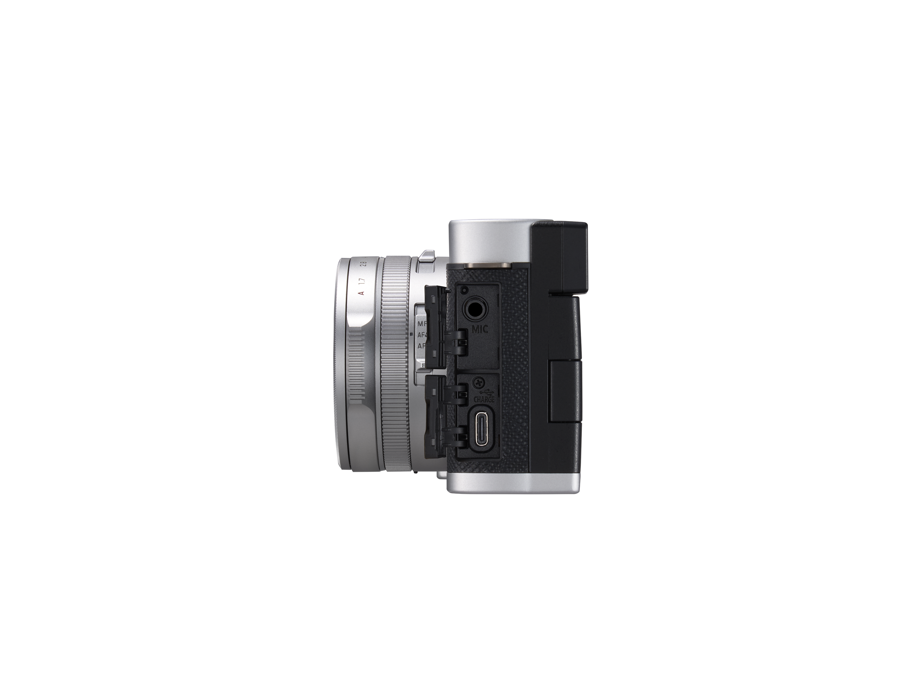 Panasonic Lumix L10 Digital Camera with  24-75mm F1.7-2.8 Leica Lens (Silver)