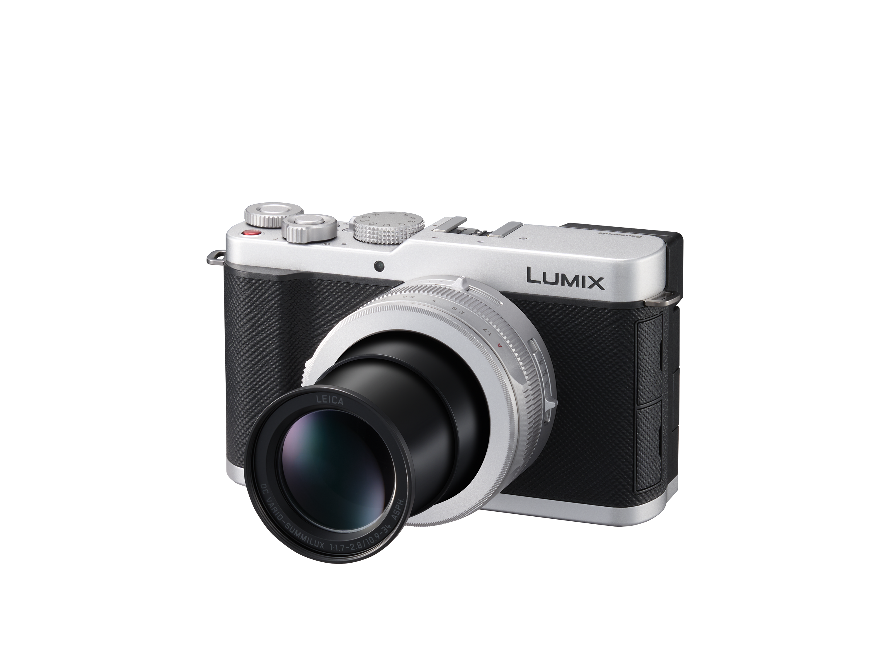 Panasonic Lumix L10 Digital Camera with  24-75mm F1.7-2.8 Leica Lens (Silver)