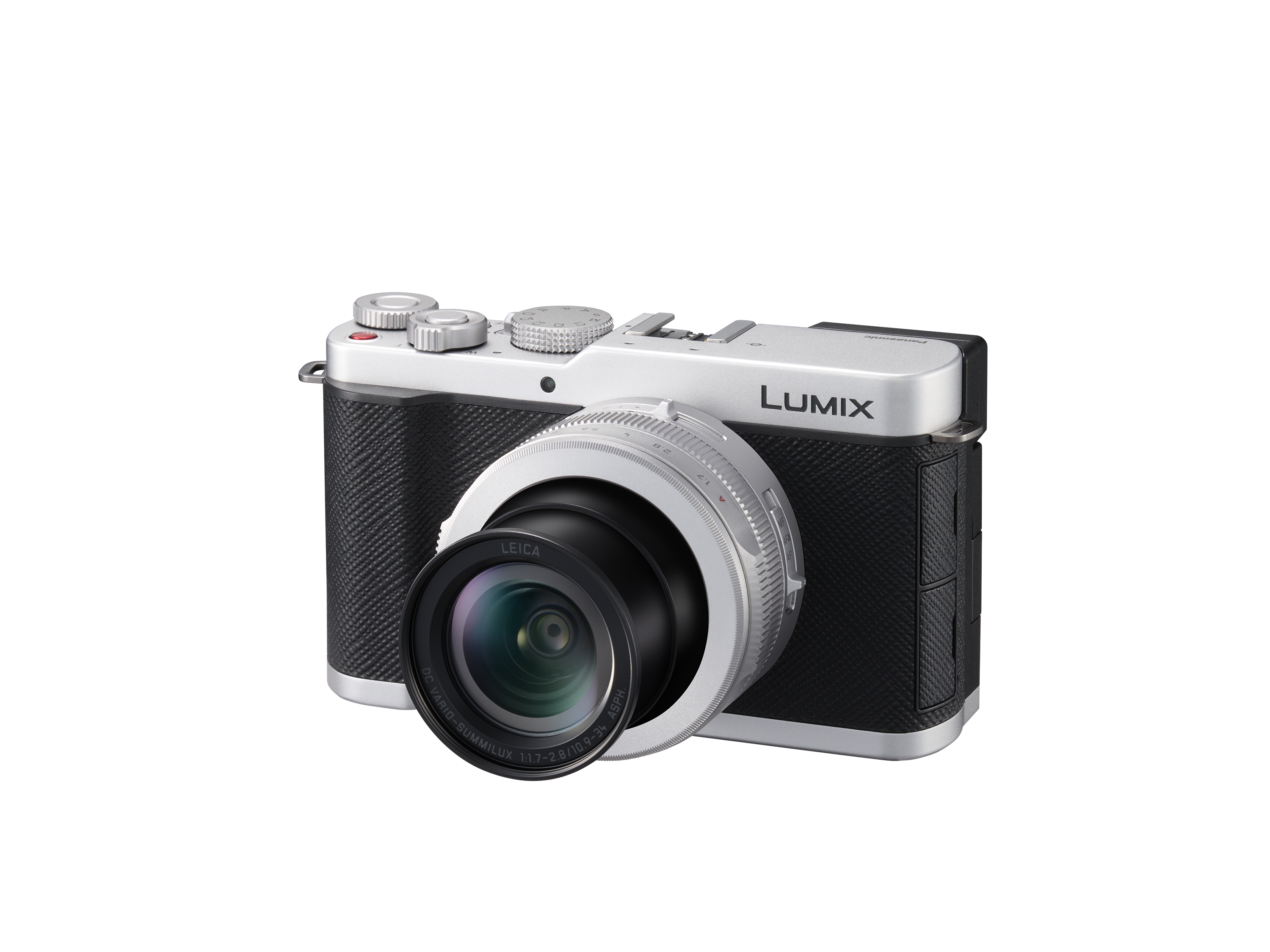 Panasonic Lumix L10 Digital Camera with  24-75mm F1.7-2.8 Leica Lens (Silver)