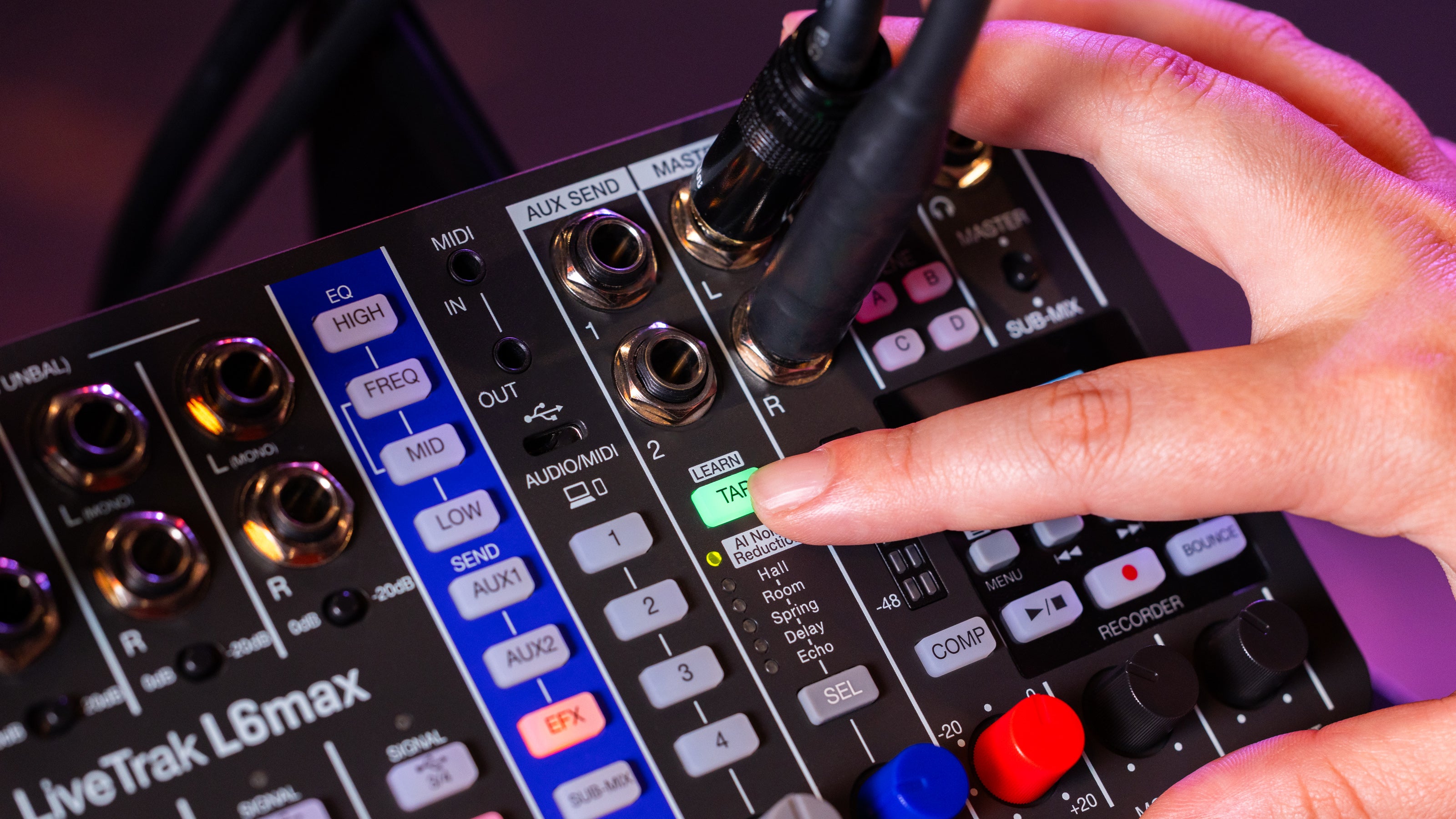 Zoom LiveTrak L6max Digital Mixer/Recorder ZL6MAX 4515260030033