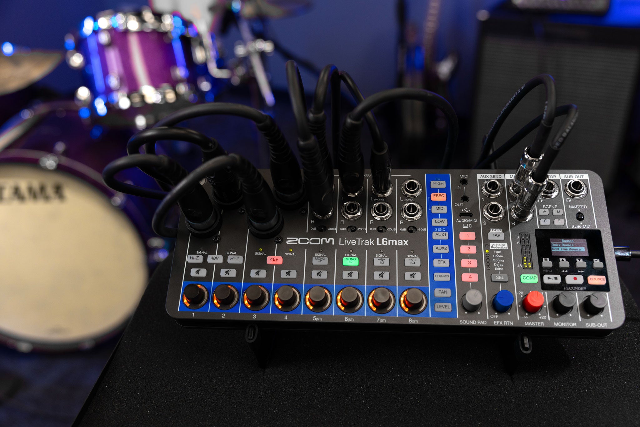 Zoom LiveTrak L6max Digital Mixer/Recorder - Open Box