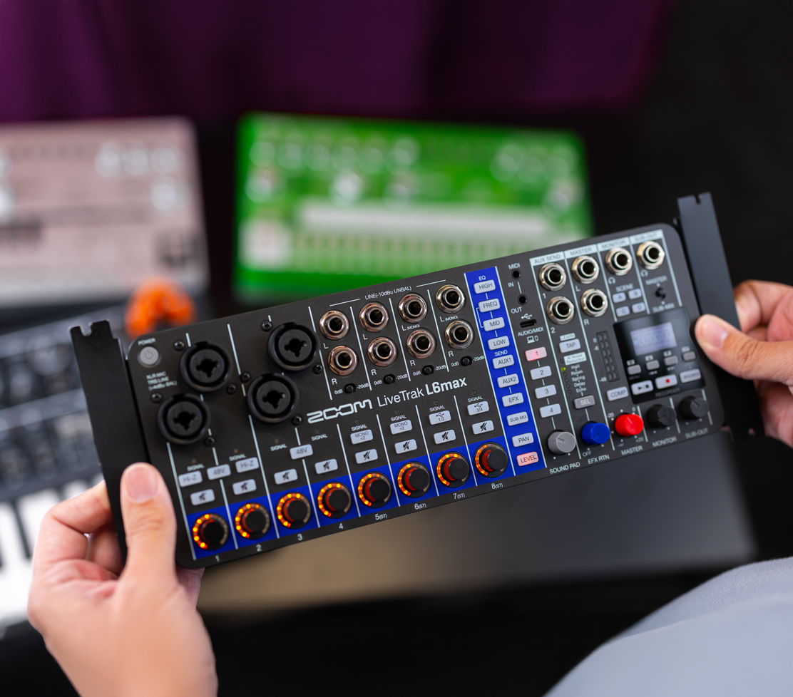 Zoom LiveTrak L6max Digital Mixer/Recorder - Open Box