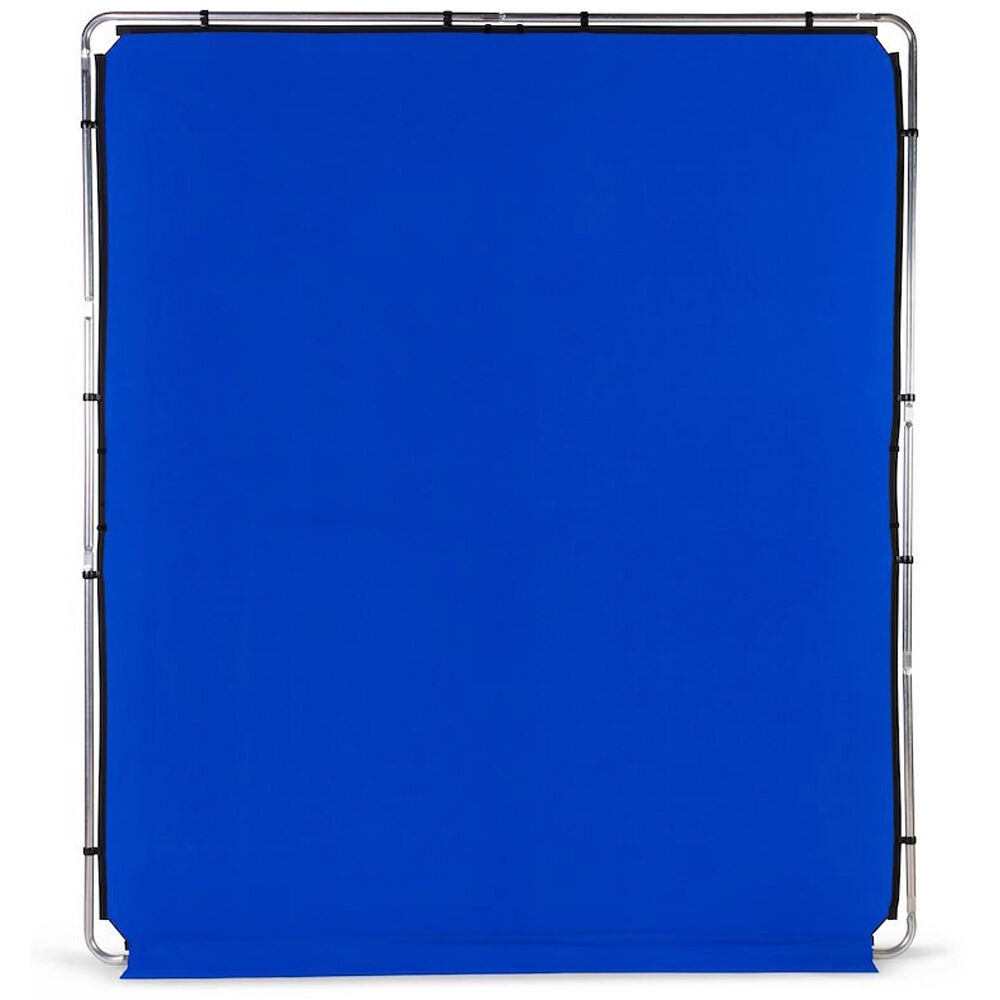 Manfrotto EzyFrame Background Set (Chroma Blue, 6.5 x 7.5')
