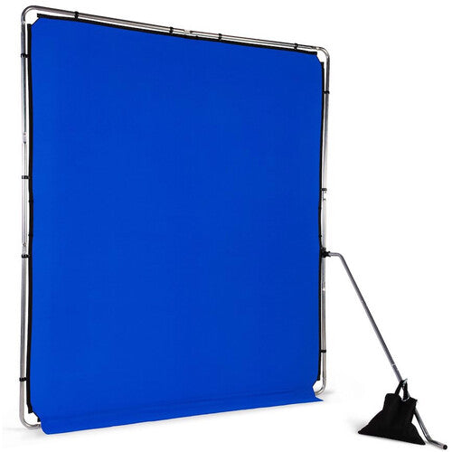 Manfrotto EzyFrame Background Set (Chroma Blue, 6.5 x 7.5')