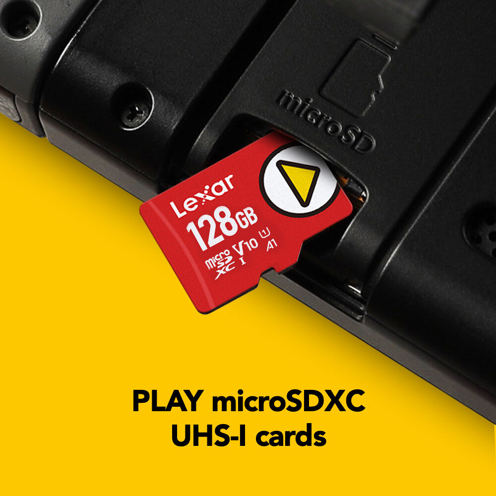 Lexar 128GB PLAY UHS-I microSDXC Memory Card