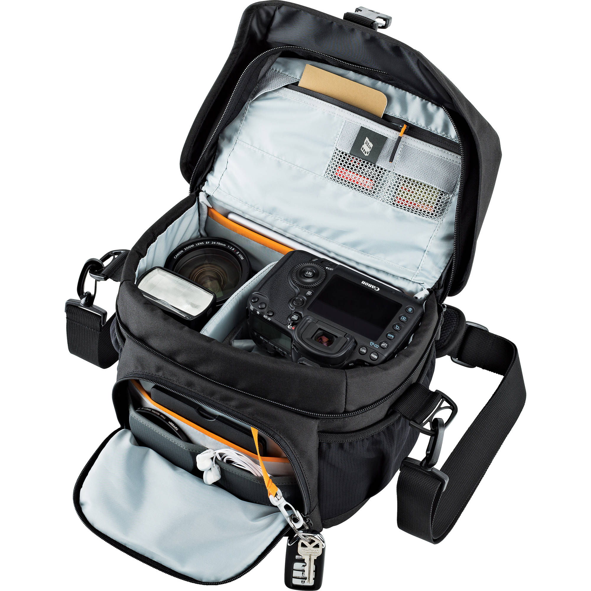 Lowepro Nova 180 AW II Camera Bag (Black) | ExcellentPhoto.ca