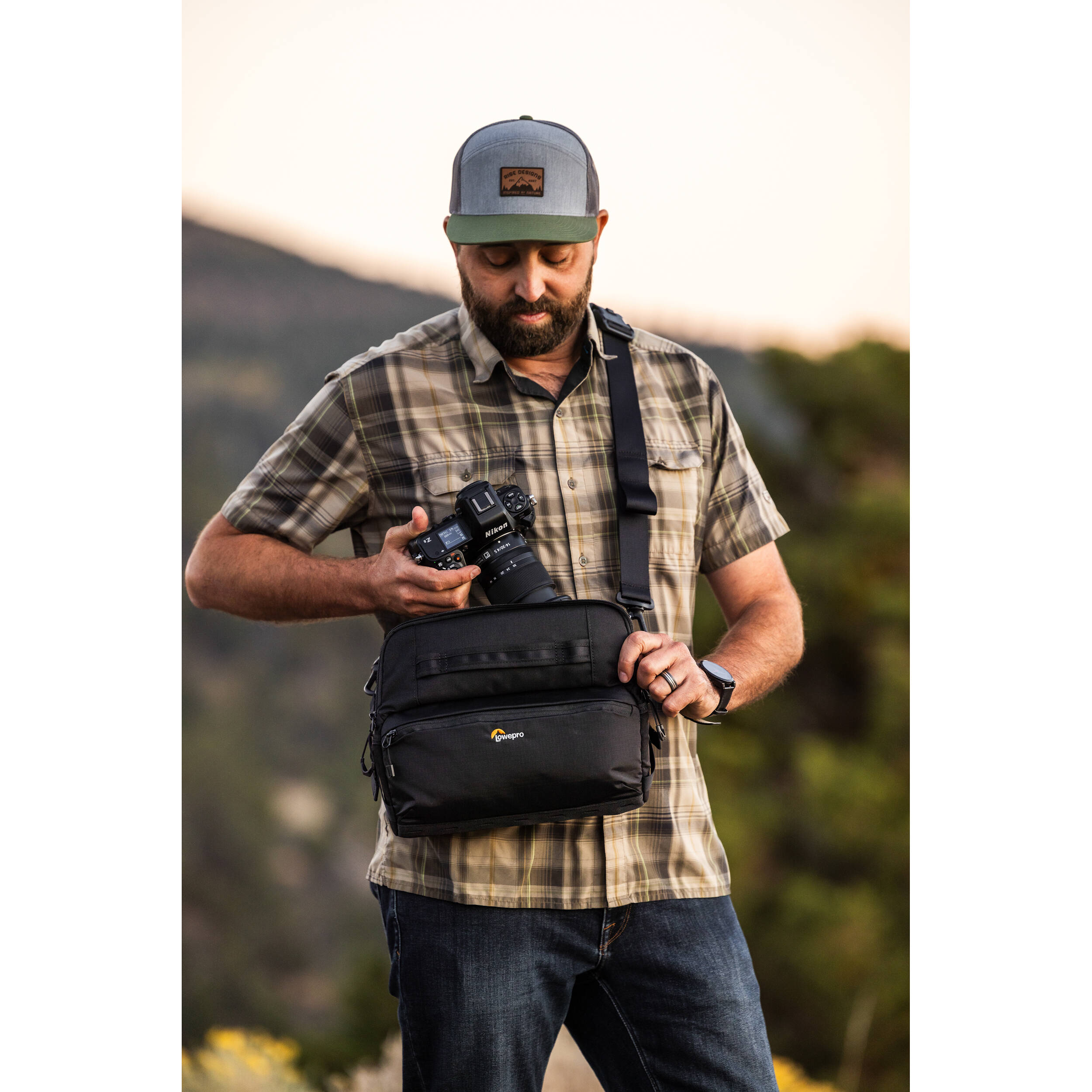 Lowepro ProTactic Lite SLX 120 AW III Sling Bag (Black, 5L)