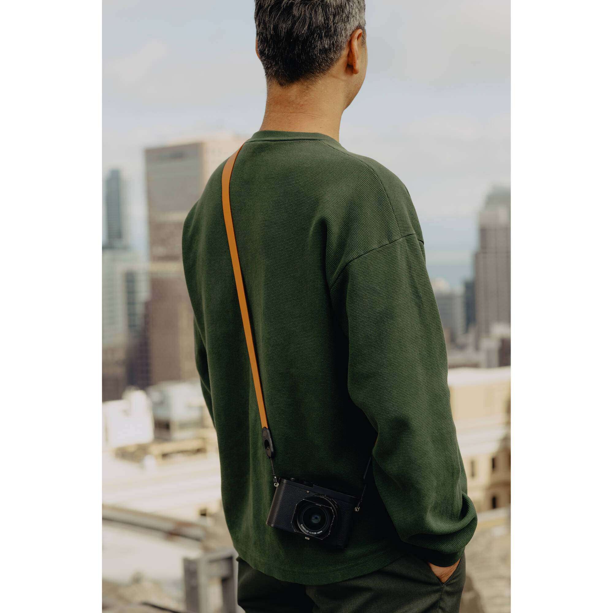 Peak Design Form Leather Camera Strap (Amber, 52.6")