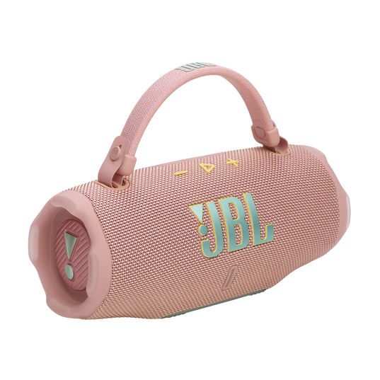JBL Charge 6 Portable Bluetooth Speaker (Pink)