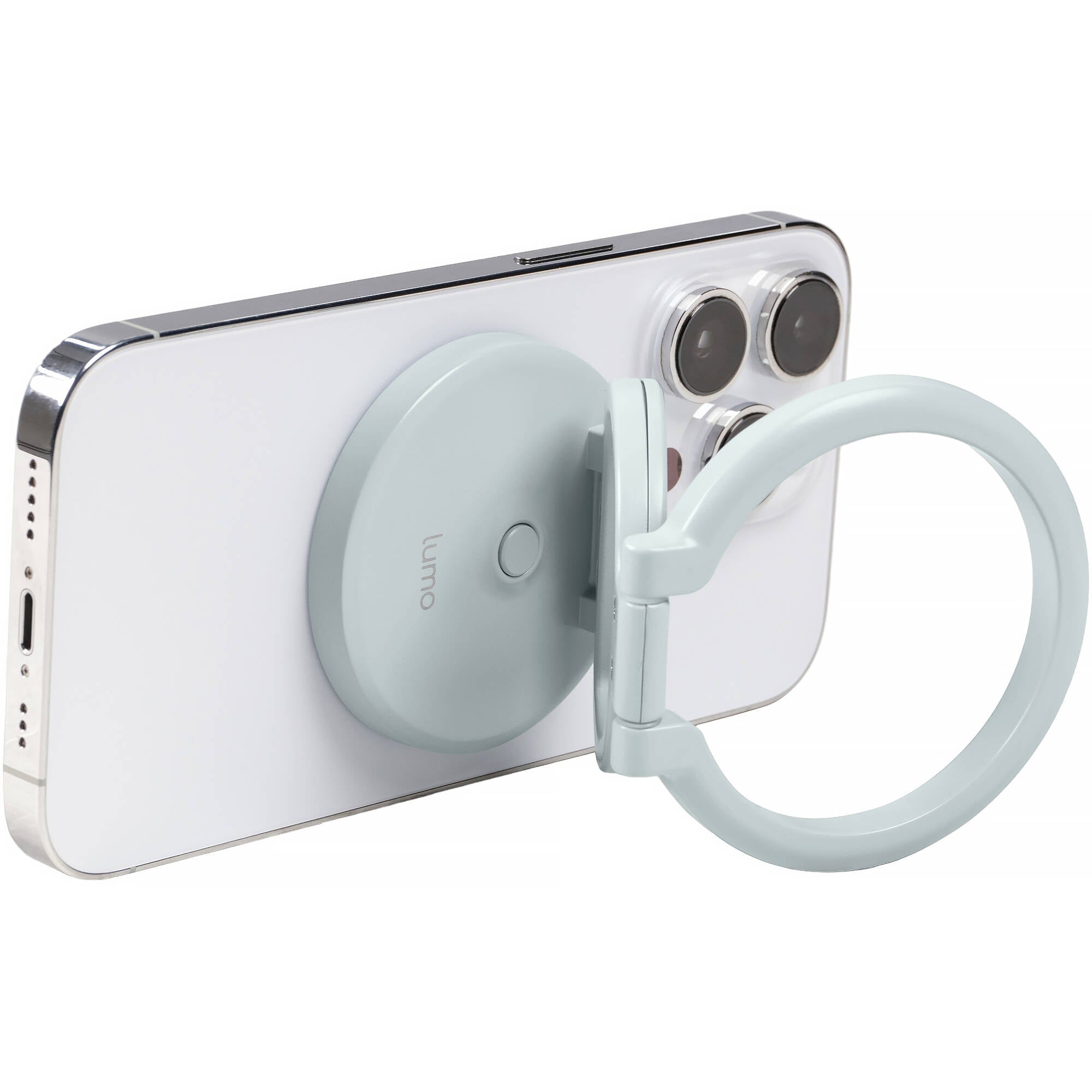 Nanlite Lumo Bi-Color LED Ring Light (Mint Blue)