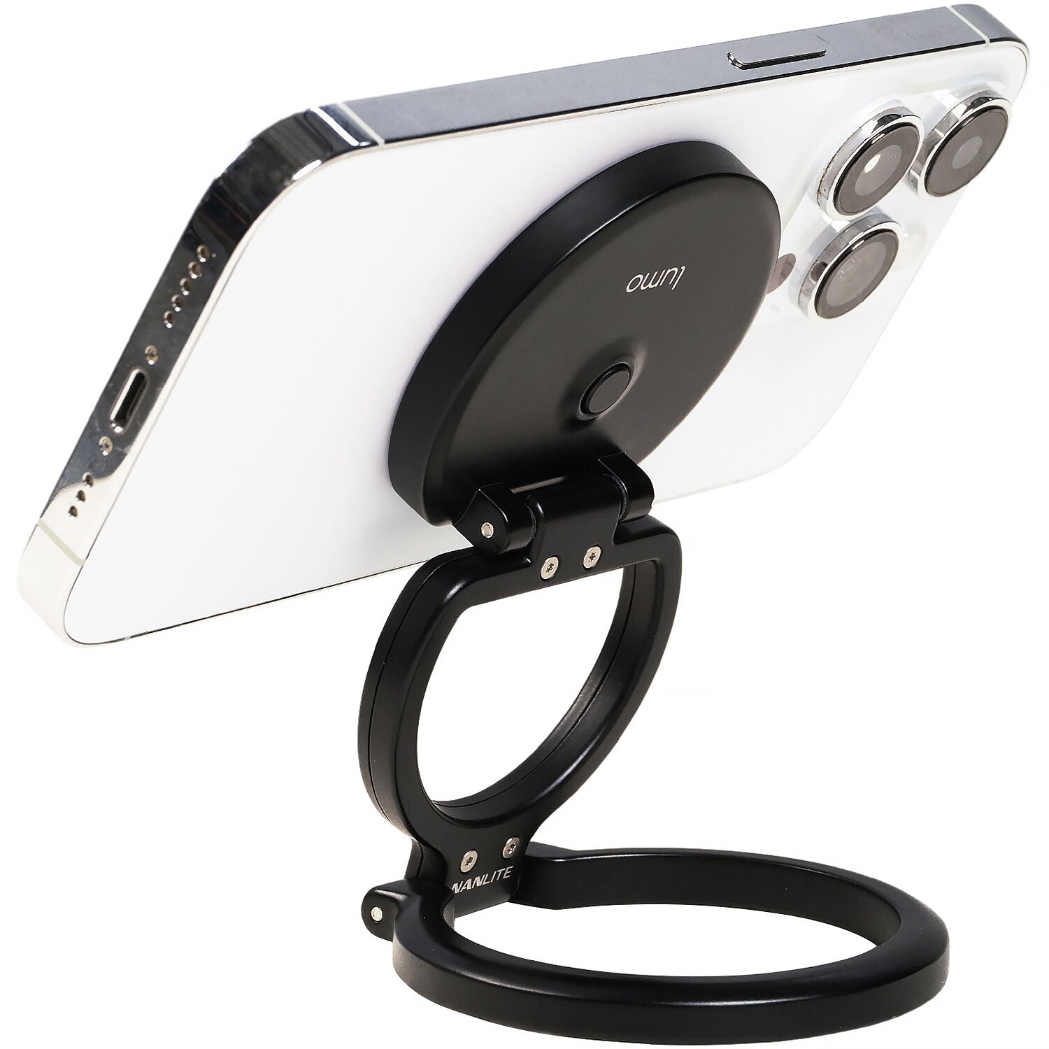 Nanlite Lumo Bi-Color LED Ring Light (Polar Black)