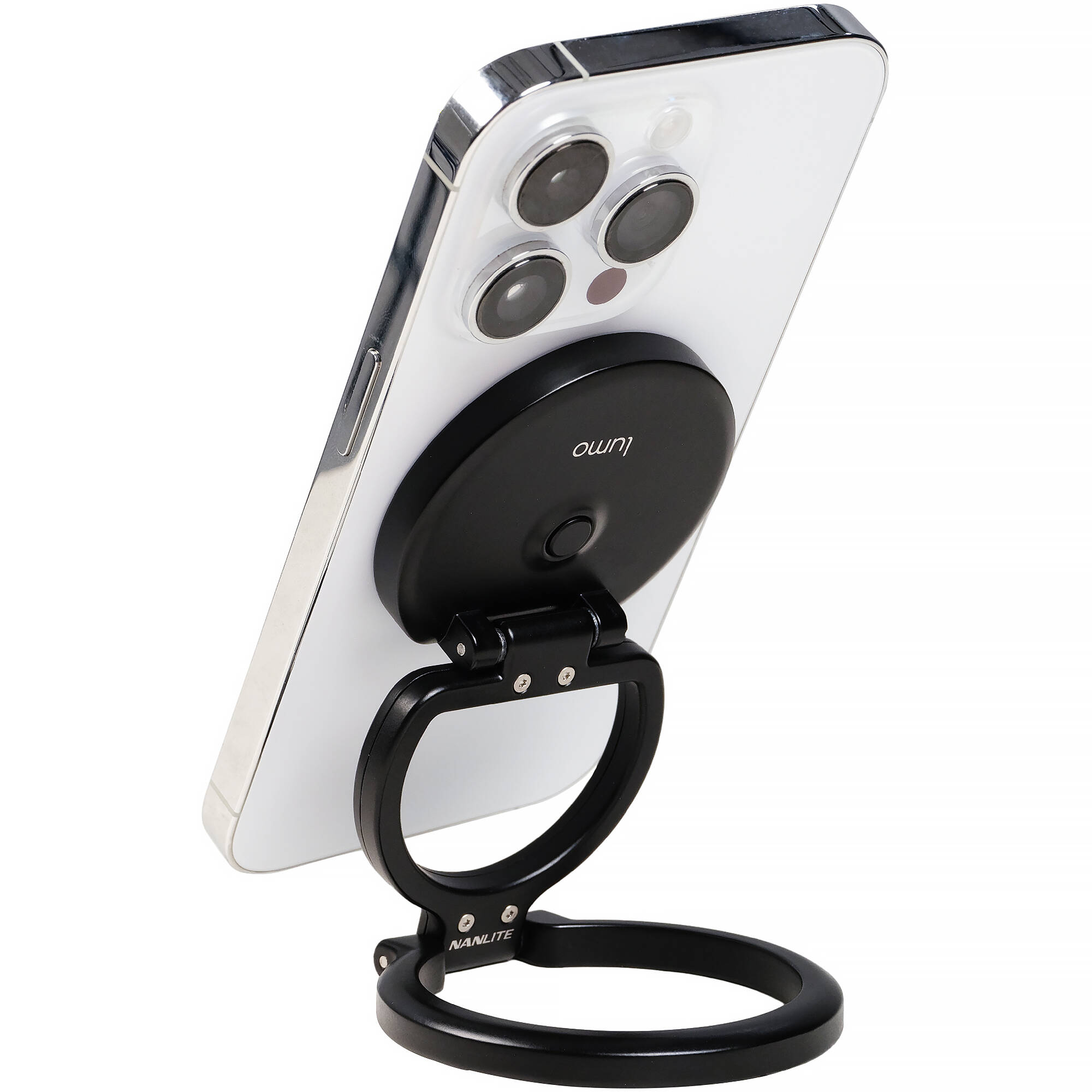 Nanlite Lumo Bi-Color LED Ring Light (Polar Black)