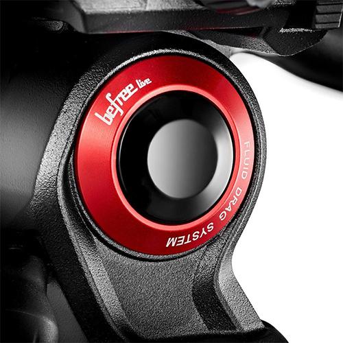 Manfrotto MVH400AH Tête vidéo fluide en direct légère et conviviale Be Free, Noir - Boîte ouverte