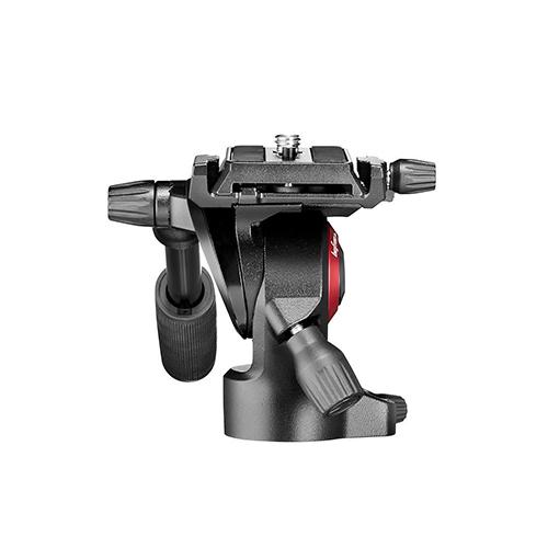 Manfrotto MVH400AH Tête vidéo fluide en direct légère et conviviale Be Free, Noir - Boîte ouverte