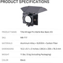 Tilta Mirage Pro Matte Box Basic Kit