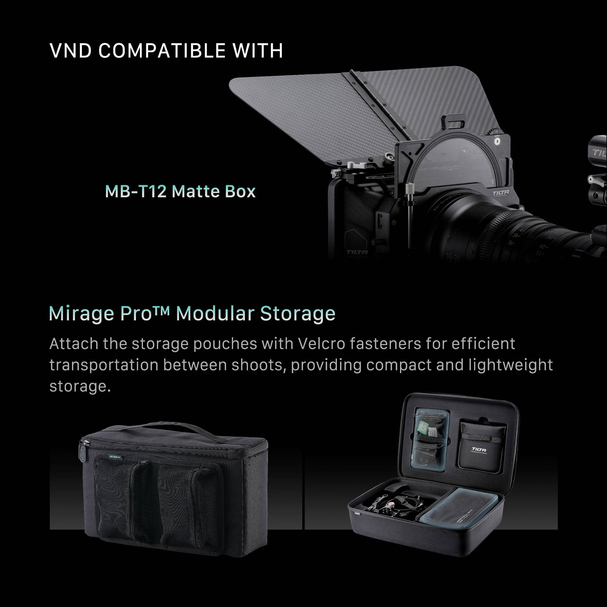 Tilta Mirage Pro Matte Box VND Kit MB-T17-A